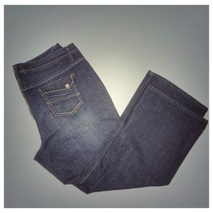 Sonoma Modern Flare Bootcut 18W Plus Size Jeans